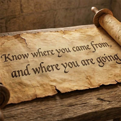 Know where you come from